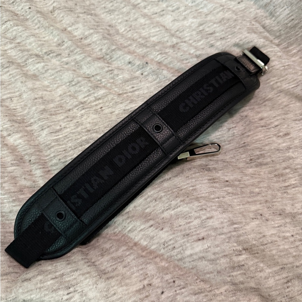 Dior Black Safari Bag Strap